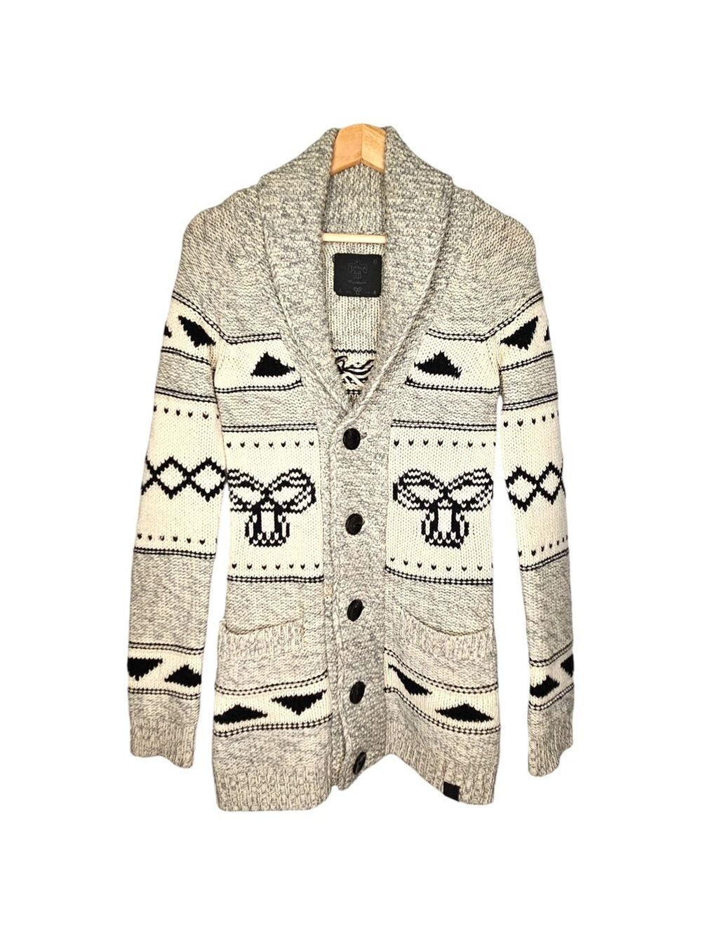 TNA Wool Button-Up Sweater Women's Size XS Rare